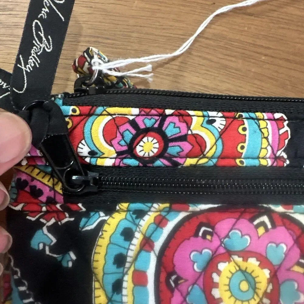 Vera Bradley Zip ID Case ID Holder Wallet In Parisian Paisley